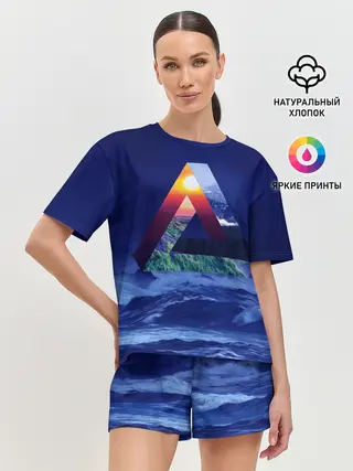 Женская пижама с шортами / TWISTED REALITY