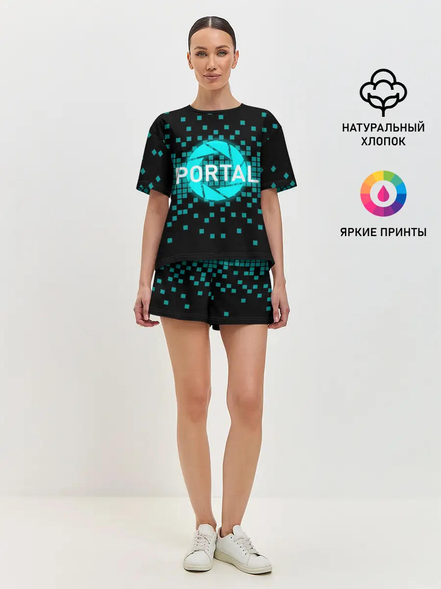 Женская пижама с шортами / Portal