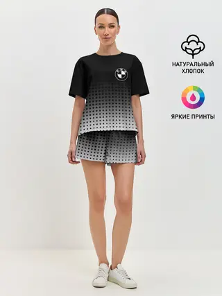 Женская пижама с шортами / BMW