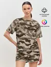 Женская пижама с шортами / КАМУФЛЯЖ