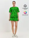Женская пижама с шортами / КАМУФЛЯЖ GREEN