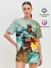 Женская пижама с шортами / CRYSIS
