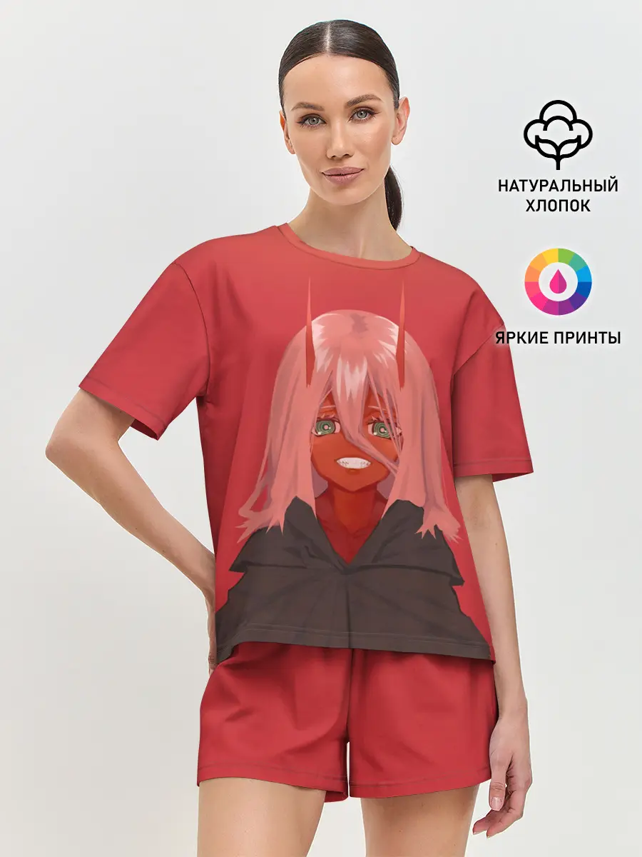 Женская пижама с шортами / LITTLE DEVIL