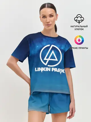 Женская пижама с шортами / Linkin Park