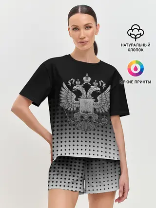 Женская пижама с шортами / Герб