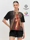 Женская пижама с шортами / The Flash