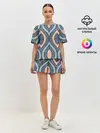Женская пижама с шортами / Восточный орнамент