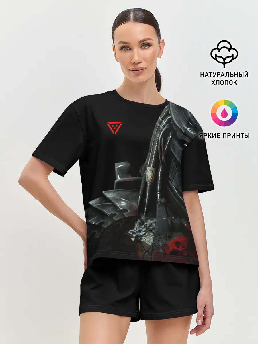 Женская пижама с шортами / PREDATOR: HUNTING GROUNDS.