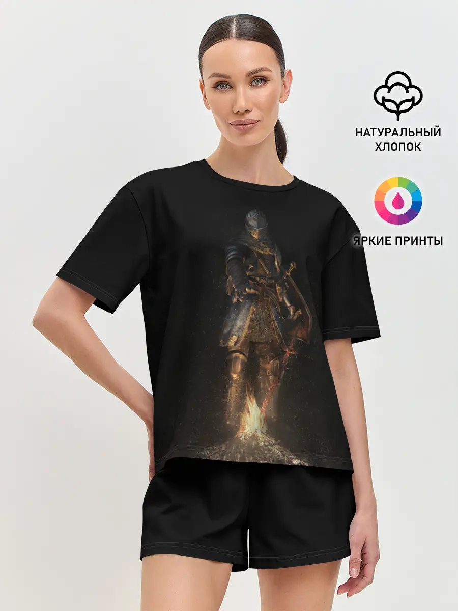 Женская пижама с шортами / Dark Souls One