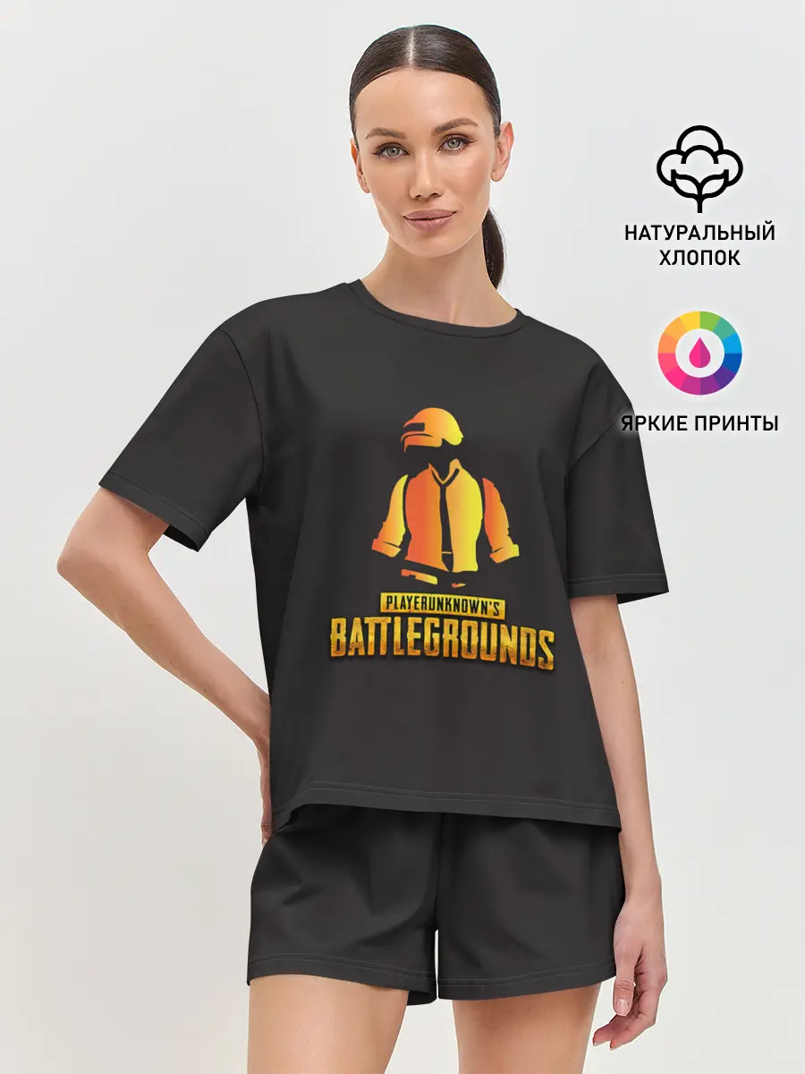 Женская пижама с шортами / PUBG