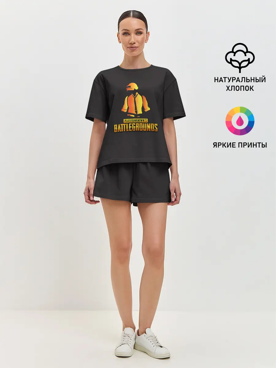 Женская пижама с шортами / PUBG