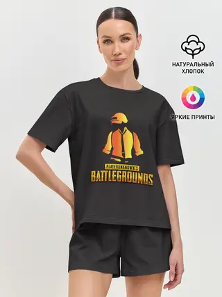 Женская пижама с шортами / PUBG