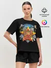 Женская пижама с шортами / Пограничные Войска