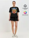 Женская пижама с шортами / Пограничные Войска