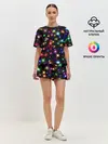 Женская пижама с шортами / Яркие звезды