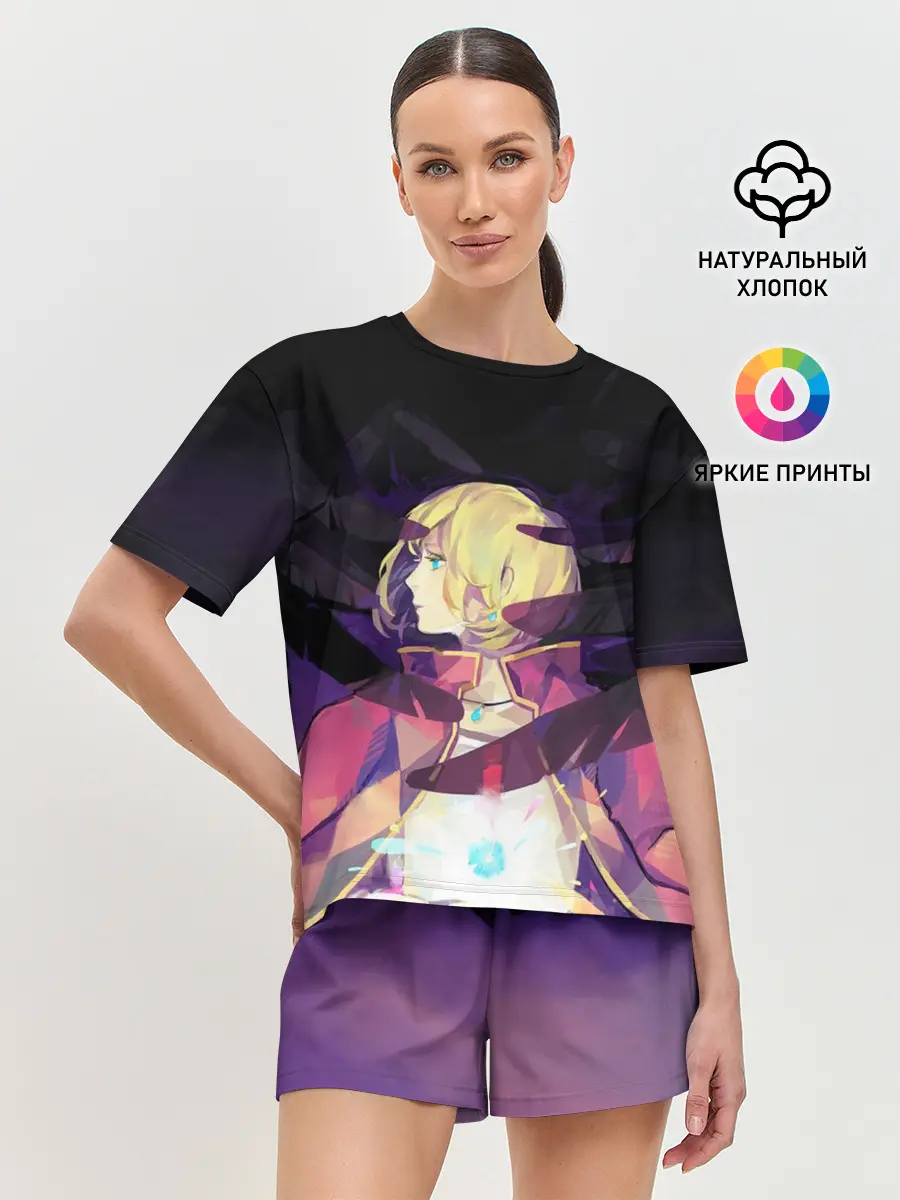 Женская пижама с шортами / Крылья Хаула