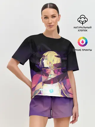 Женская пижама с шортами / Крылья Хаула