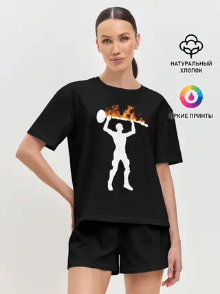 Женская пижама с шортами / Travis Scott, Fortnite