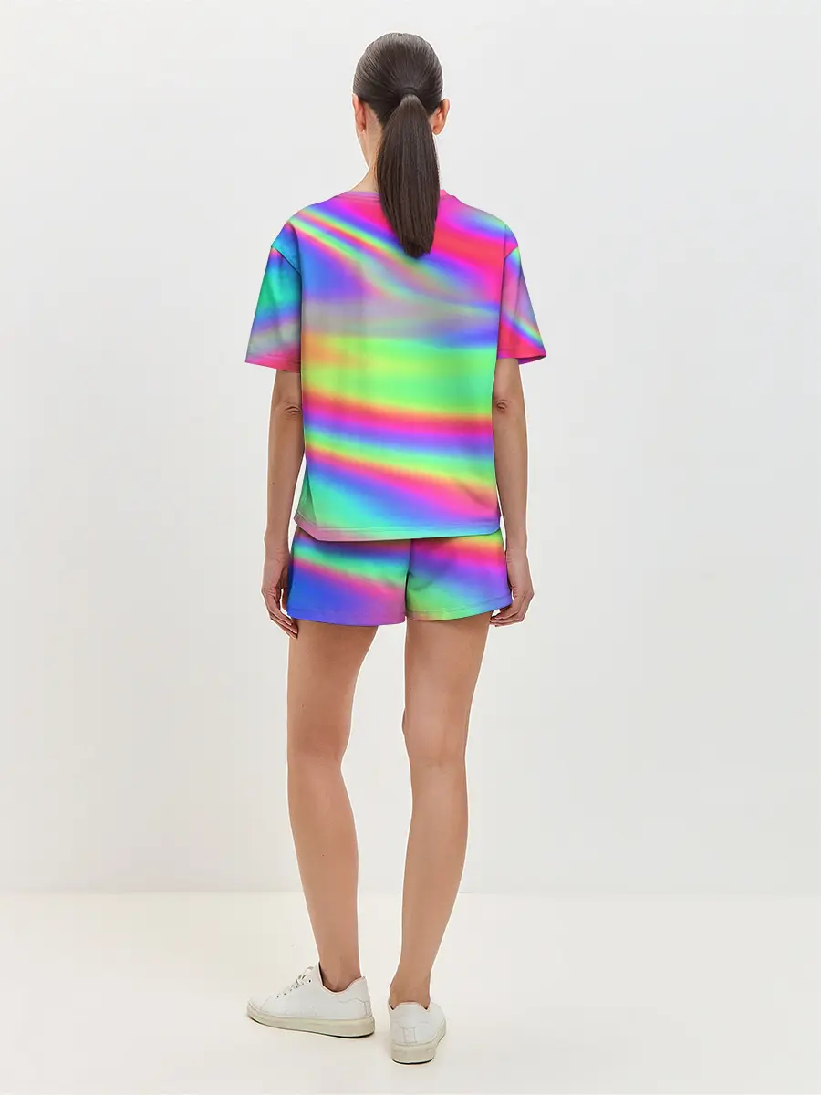 Женская пижама с шортами / GRADIENT