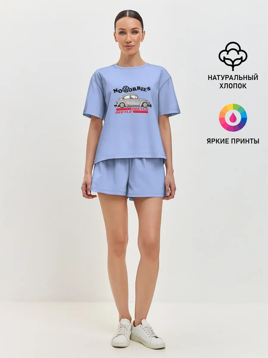 Женская пижама с шортами / Volkswagen Beetle