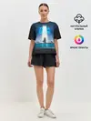 Женская пижама с шортами / Zima Blue