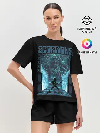 Женская пижама с шортами / Scorpions