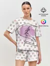 Женская пижама с шортами / gymnastics