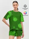 Женская пижама с шортами / CORONA-19
