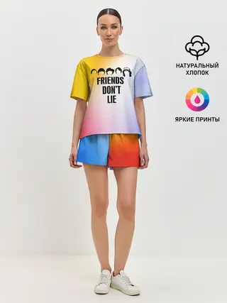 Женская пижама с шортами / Очень странные дела