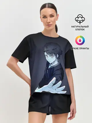 Женская пижама с шортами / БАШНЯ БОГА. Баам