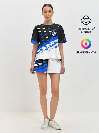 Женская пижама с шортами / BMW