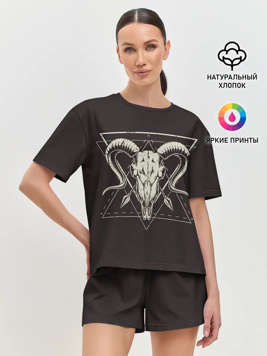 Женская пижама с шортами / Культ