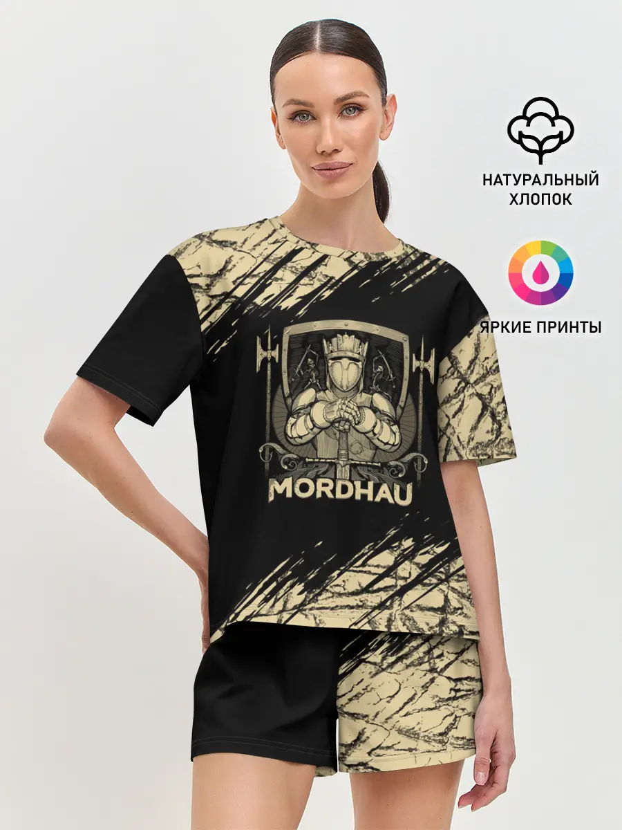 Женская пижама с шортами / Mordhau