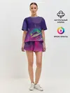 Женская пижама с шортами / Тоторо выглядывает