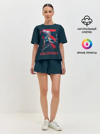 Женская пижама с шортами / VALORANT