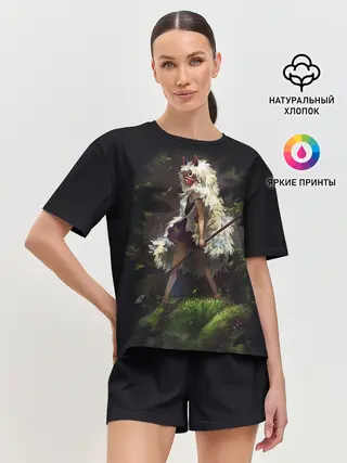 Женская пижама с шортами / Принцесса Мононоке