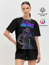 Женская пижама с шортами / Raven Fortnite