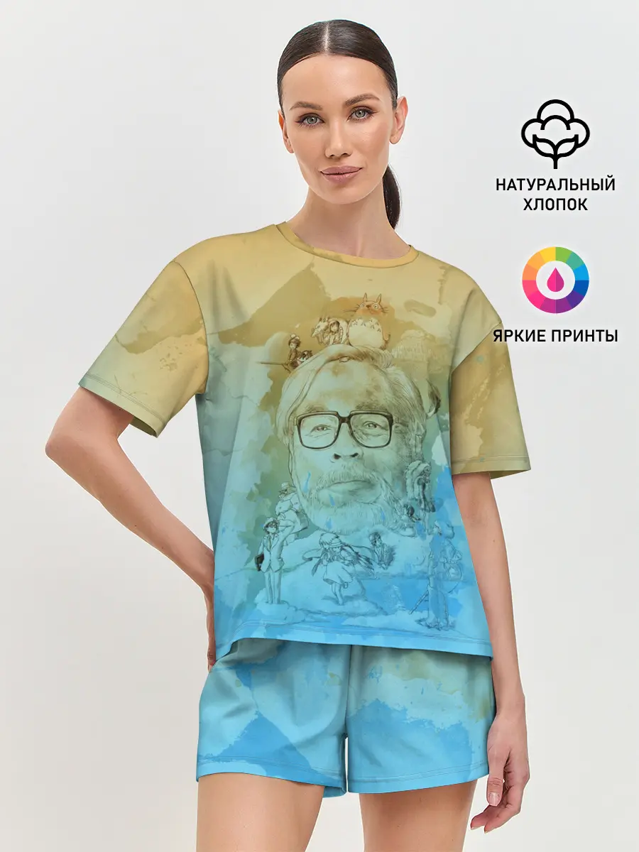 Женская пижама с шортами / 