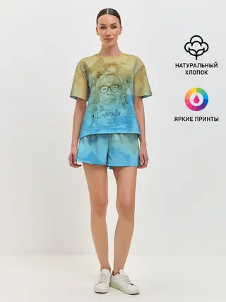 Женская пижама с шортами / 