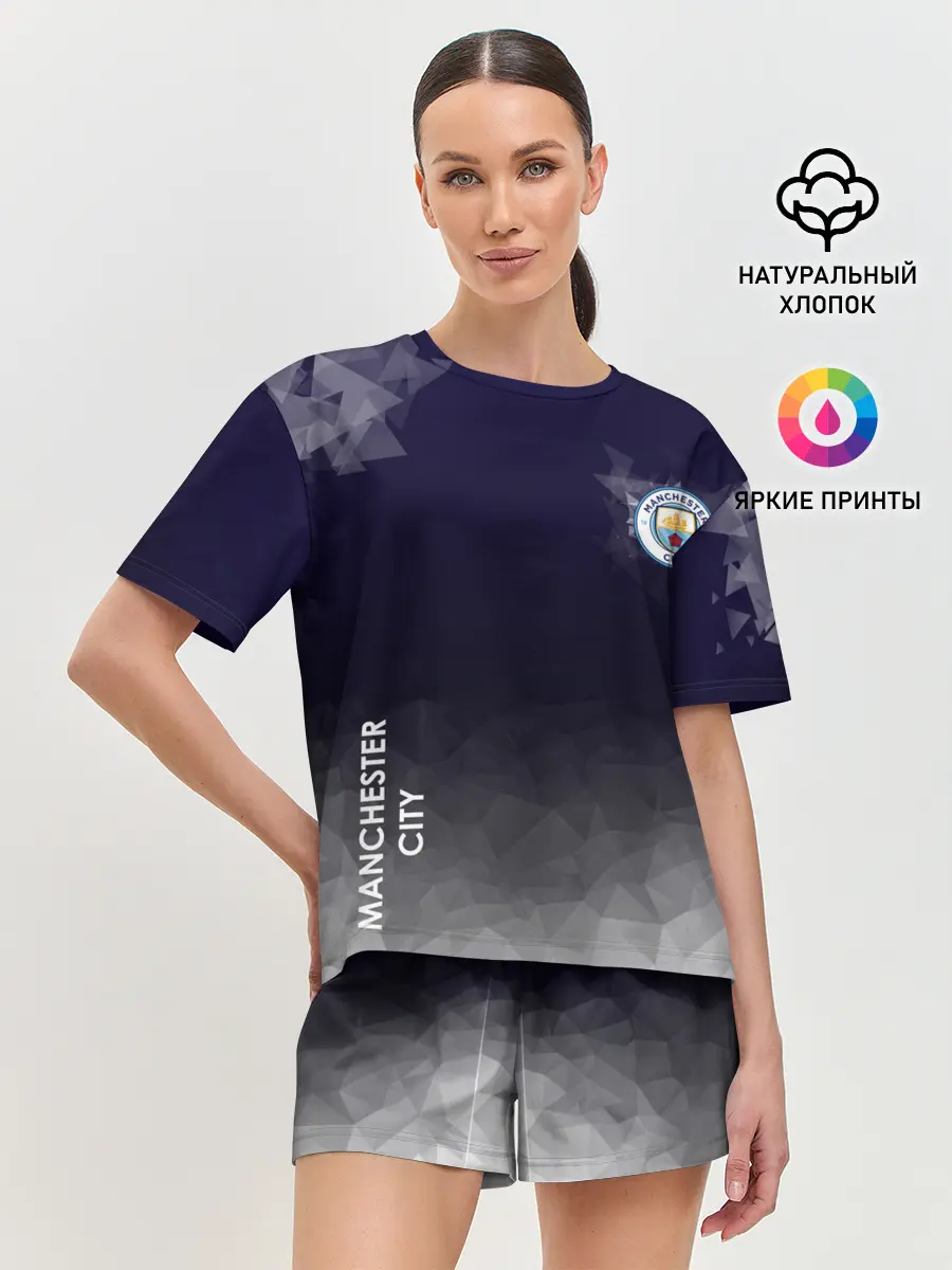 Женская пижама с шортами / Manchester City