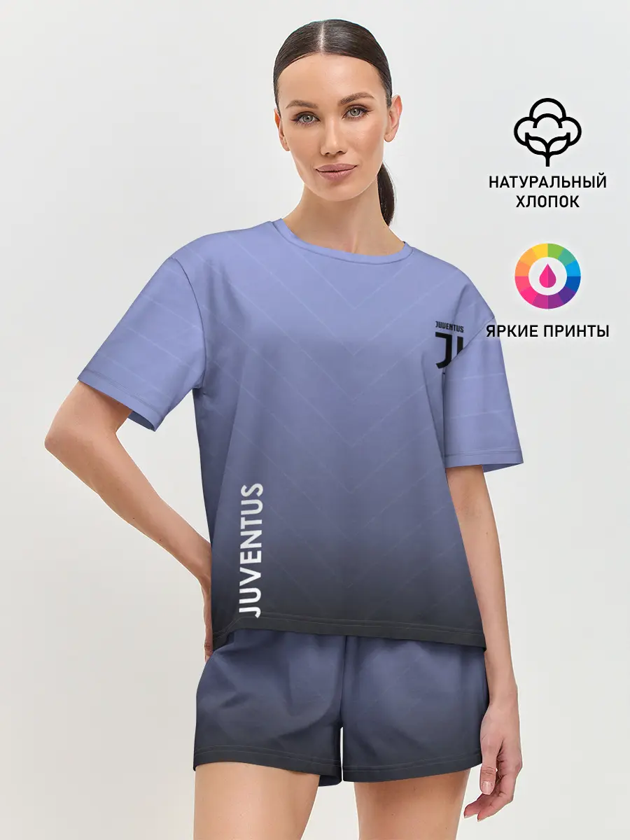 Женская пижама с шортами / Juventus