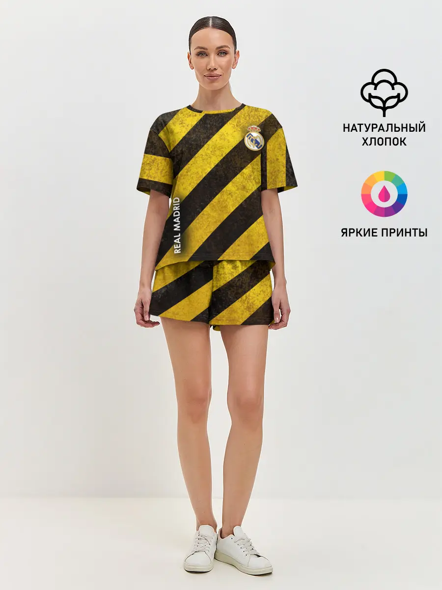 Женская пижама с шортами / Real Madrid