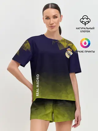 Женская пижама с шортами / Real Madrid