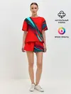 Женская пижама с шортами / GEOMETRY STRIPES