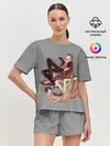 Женская пижама с шортами / Дазай и Чуя