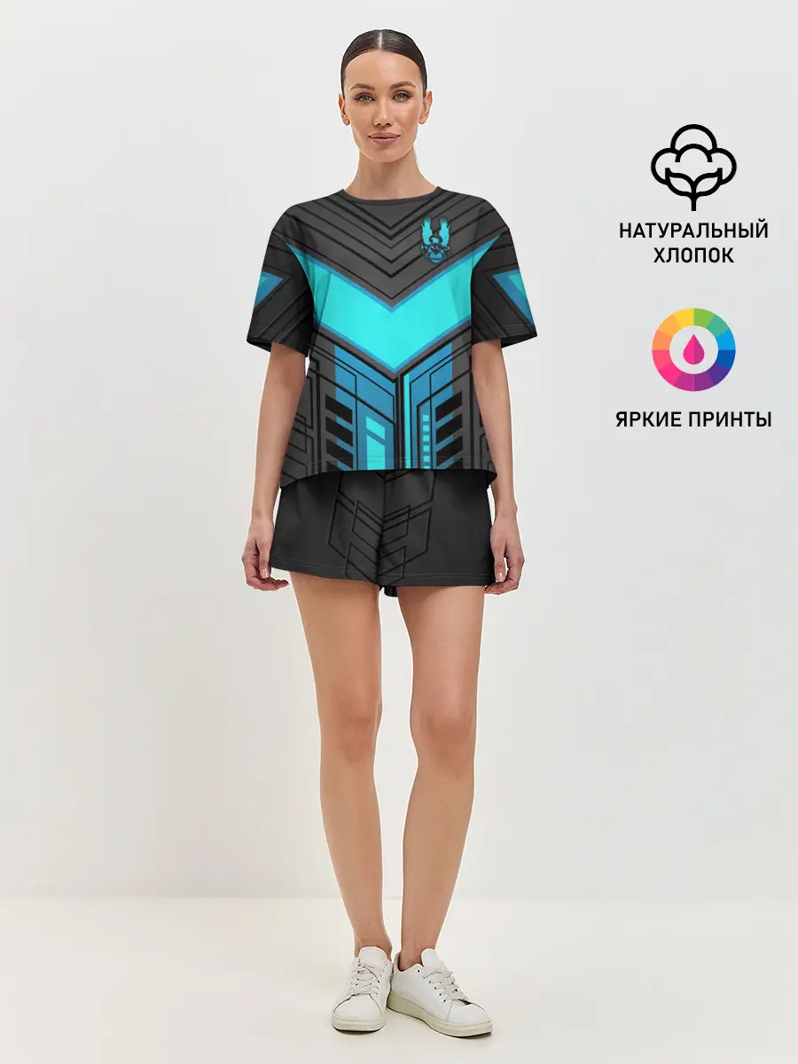 Женская пижама с шортами / Halo