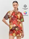 Женская пижама с шортами / Цукаты