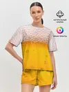 Женская пижама с шортами / ЖИВОЕ ПЕННОЕ