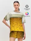 Женская пижама с шортами / ПИВО