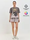 Женская пижама с шортами / Аниме девочка на кортах в Адидасе